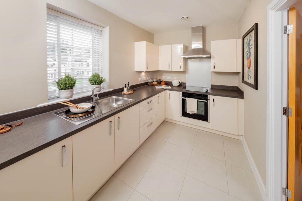 Show home kitchen