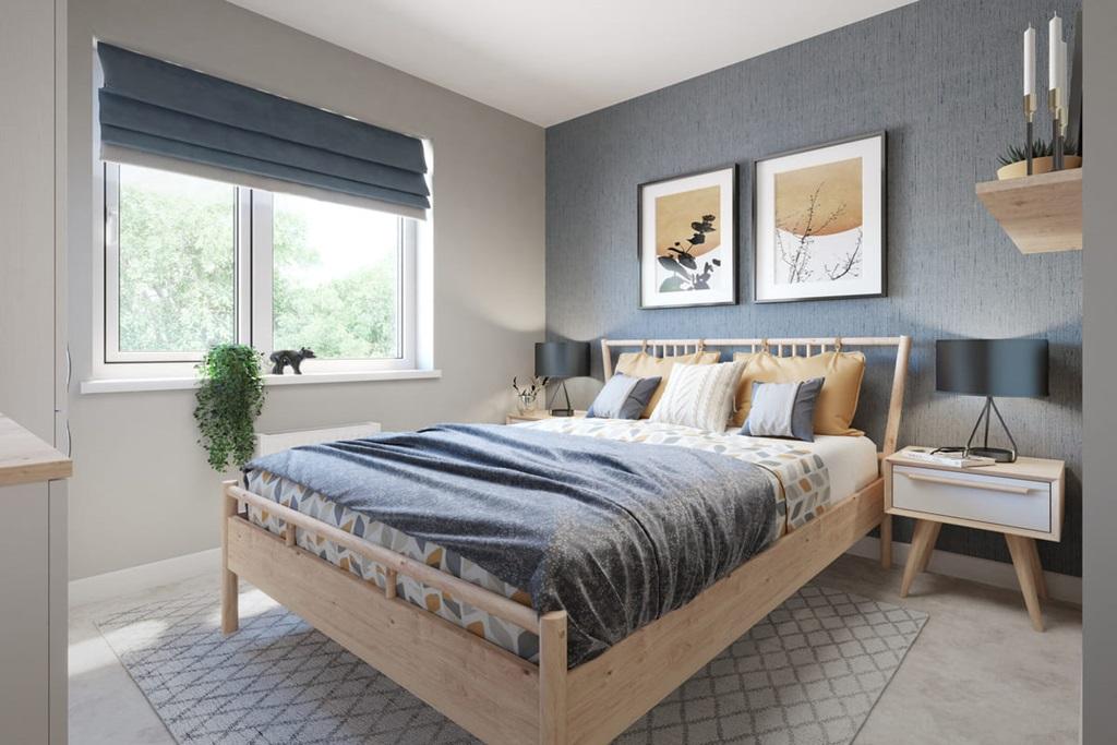 Plenty of space for a double bed