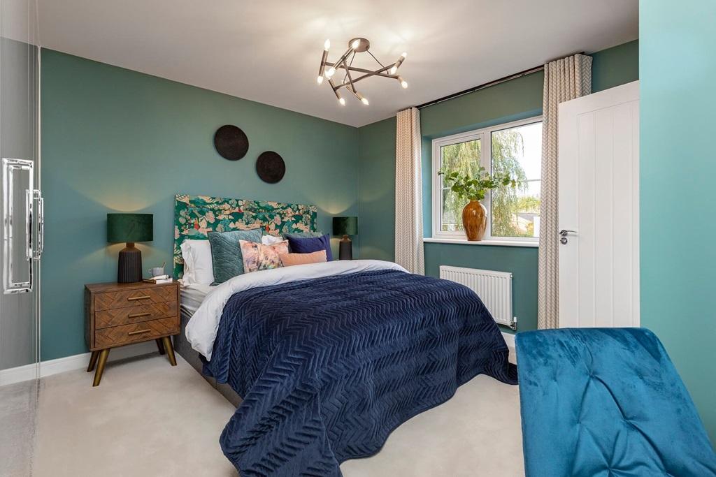 Bedroom 1 boasts an en suite - typical Taylor...