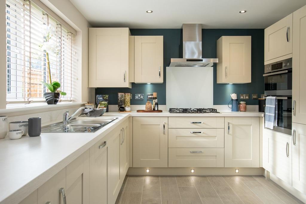 Modern easy to clean kitchen