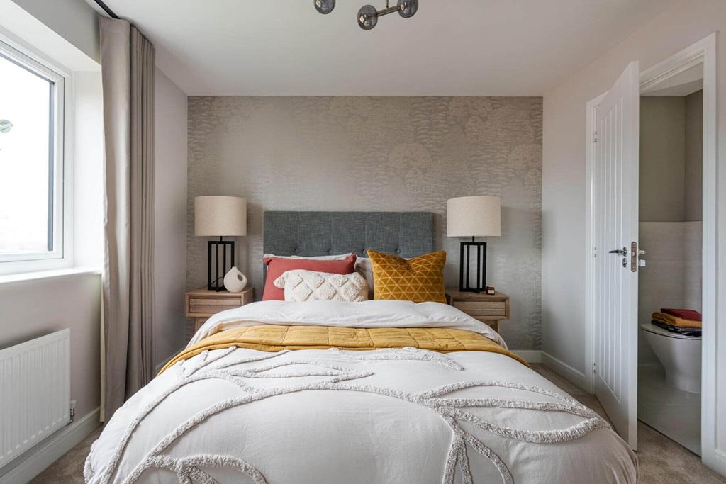 Relax away from the rest of the home in the...