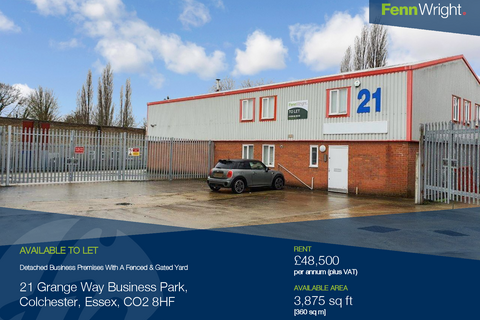 Industrial development to rent, Grange Way Colchester CO2 8HF