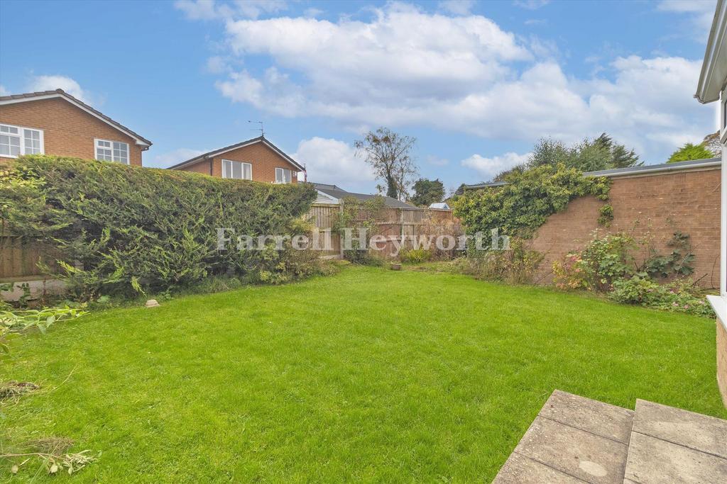 Rear garden