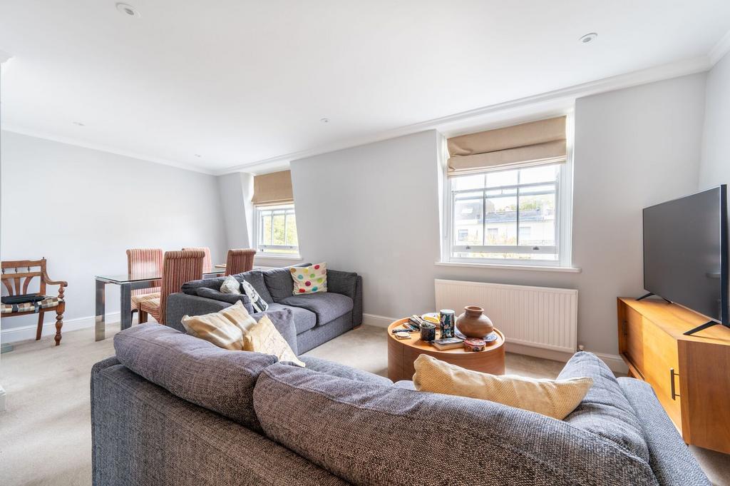 Open-plan living area