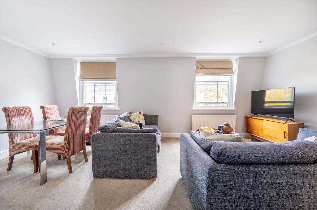 Open-plan living area, open plan living