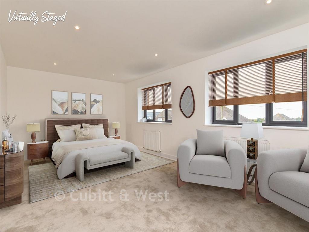 Bedroom 1 Staged