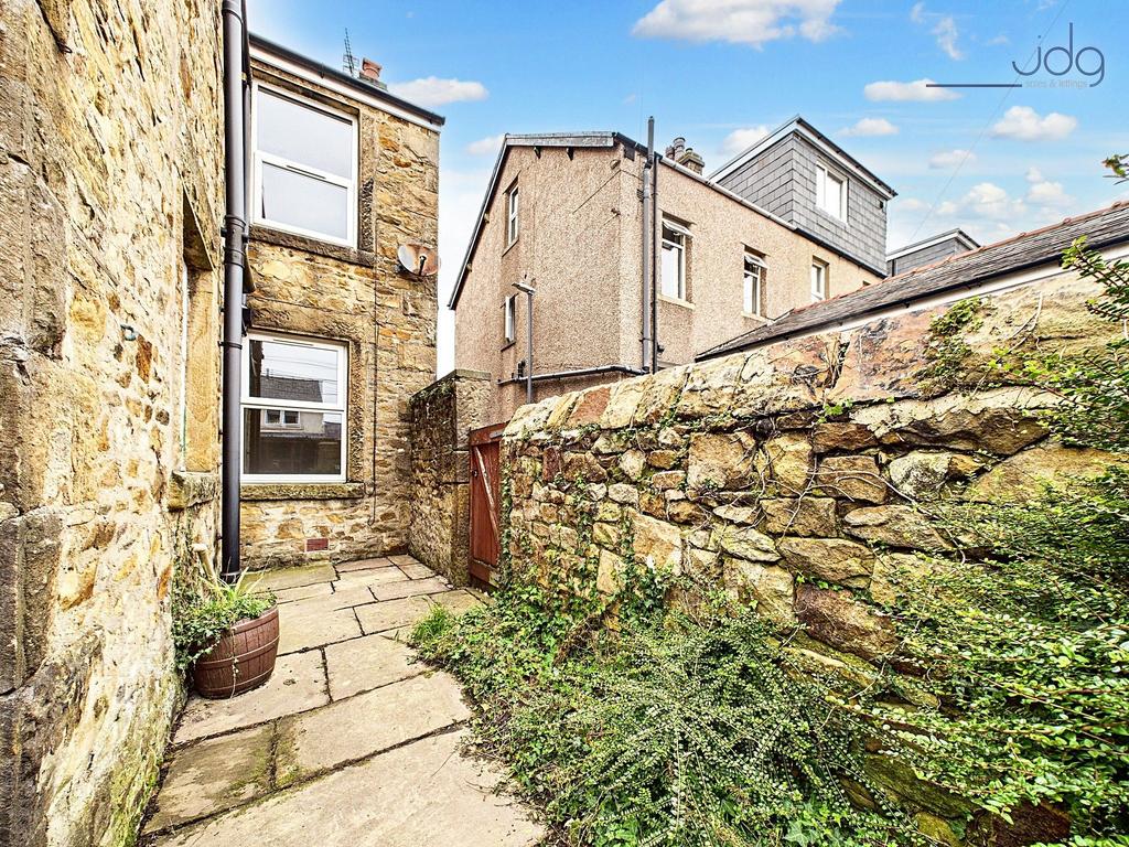 South West Facing Yard with access to the...