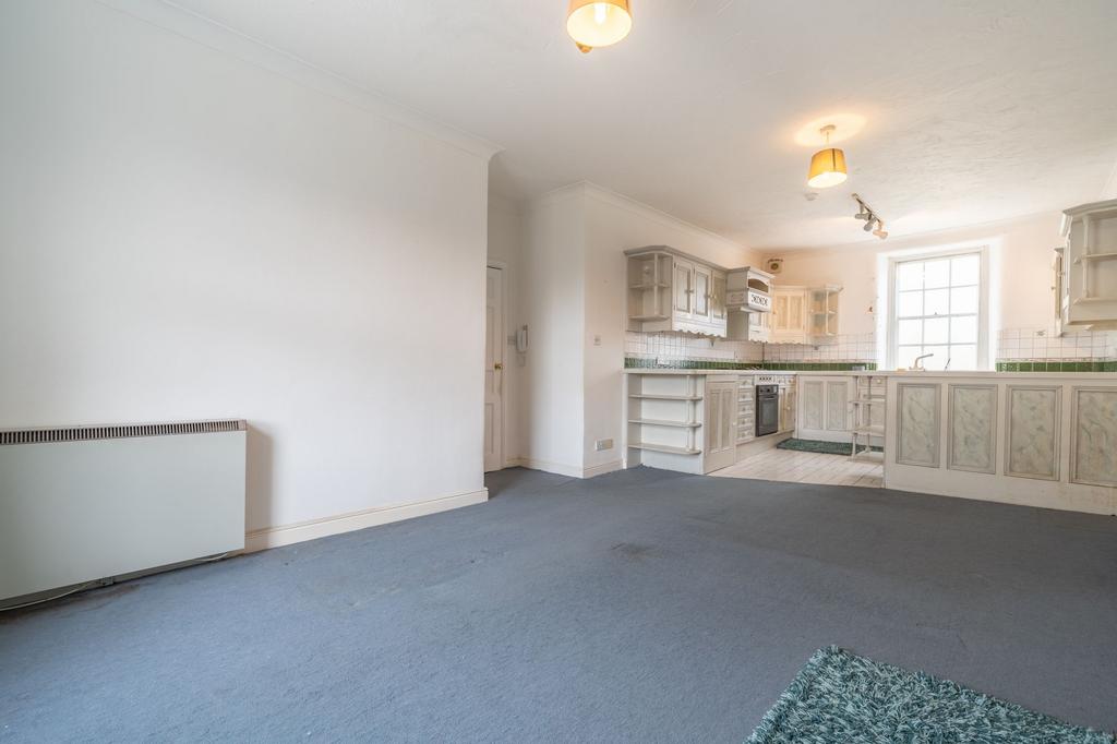 Open plan living area