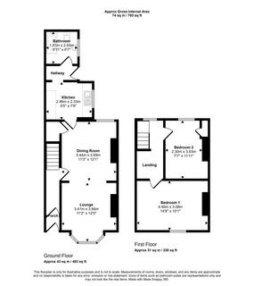 2 bedroom terraced house for sale, Mellor Street, Stockton, Stockton-on-Tees, Durham, TS19 0BT