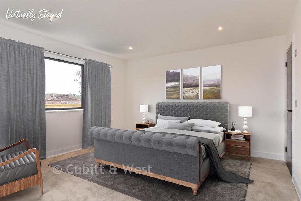 Bedroom 1 Staged
