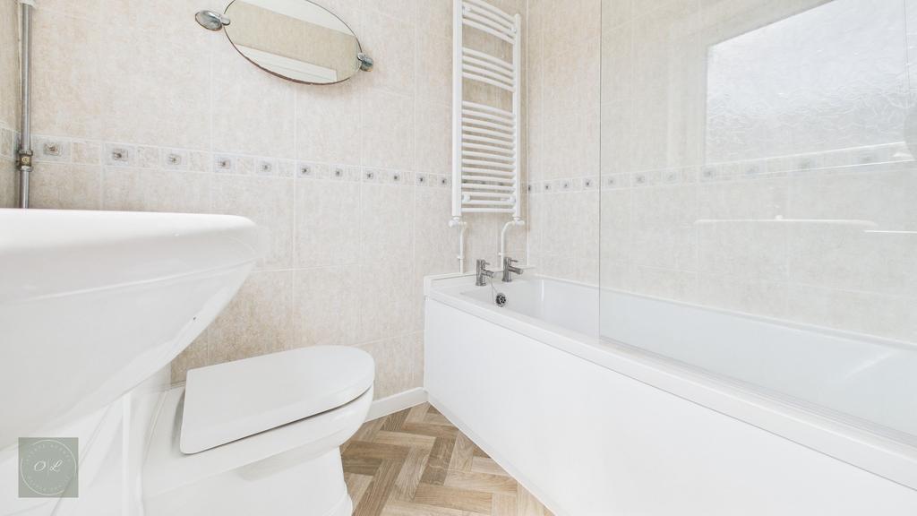 Bathroom with overhead Shower