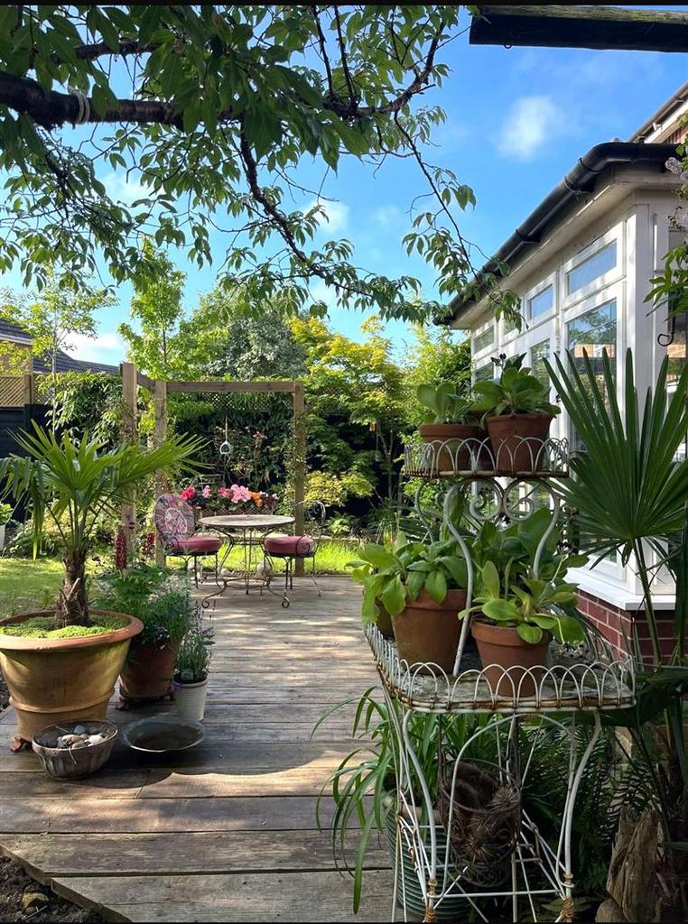 The Rear Garden Terrace