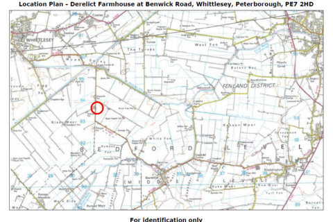 undefined, Derelict Farmhouse at Benwick Road, Whittlesey, Peterborough