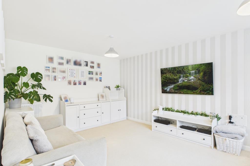 Elegant spacious and light filled living room