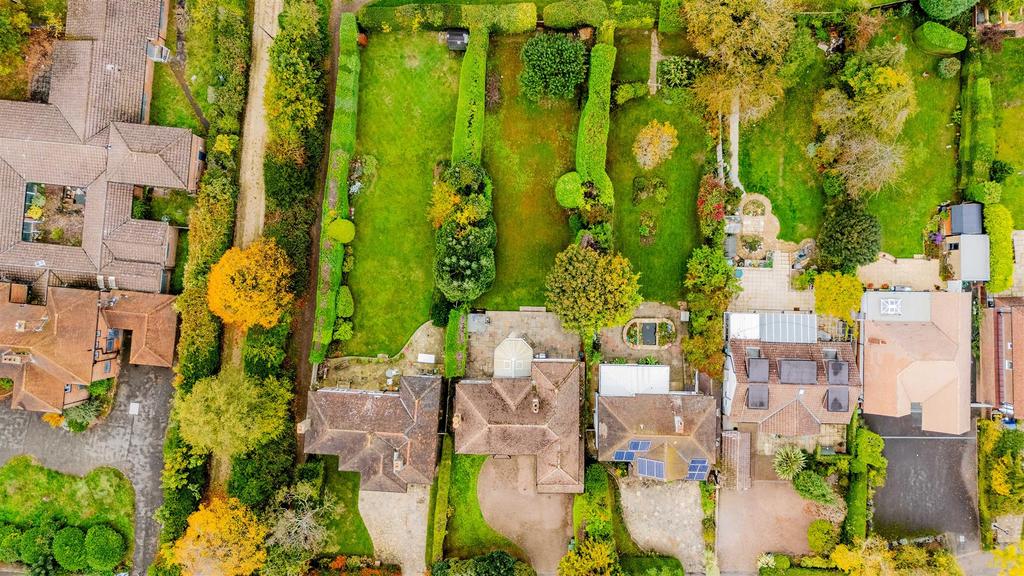 Aerial view, land