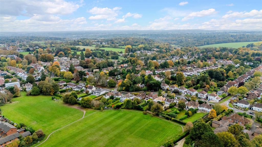 Aerial view, land