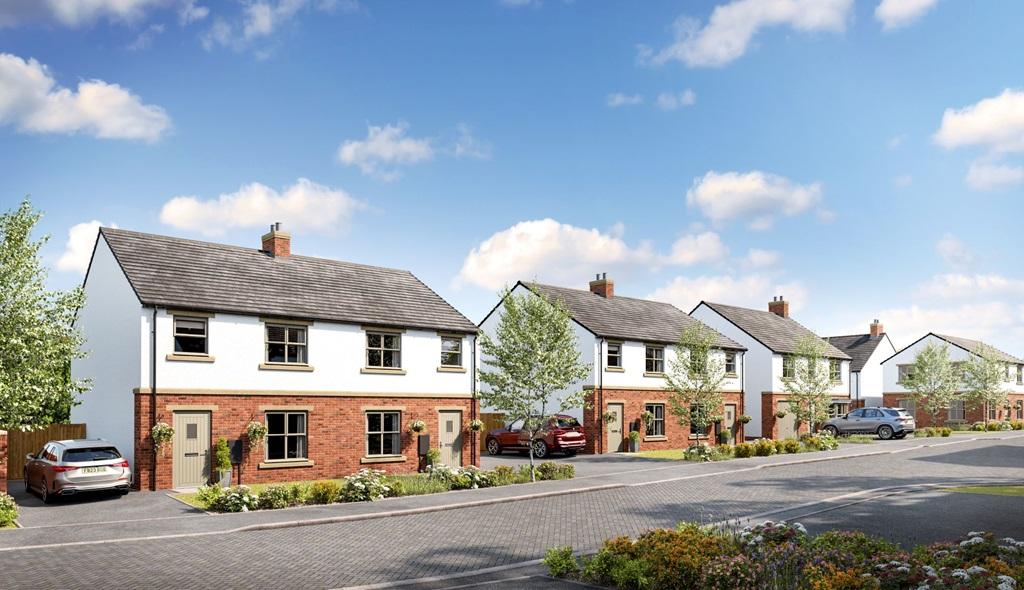 Artists impression of a street scene at...