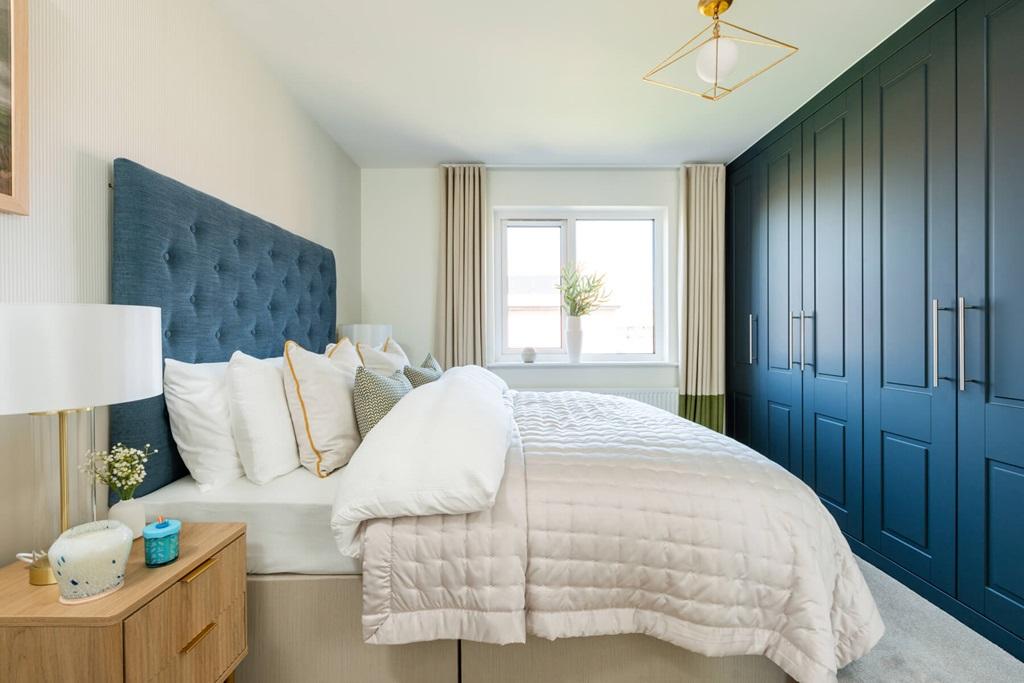 Ample wall space for fitted or free-standing...
