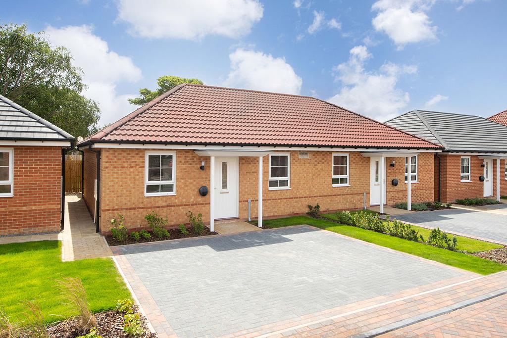 The exterior of Plot 619 The Bedale at The...