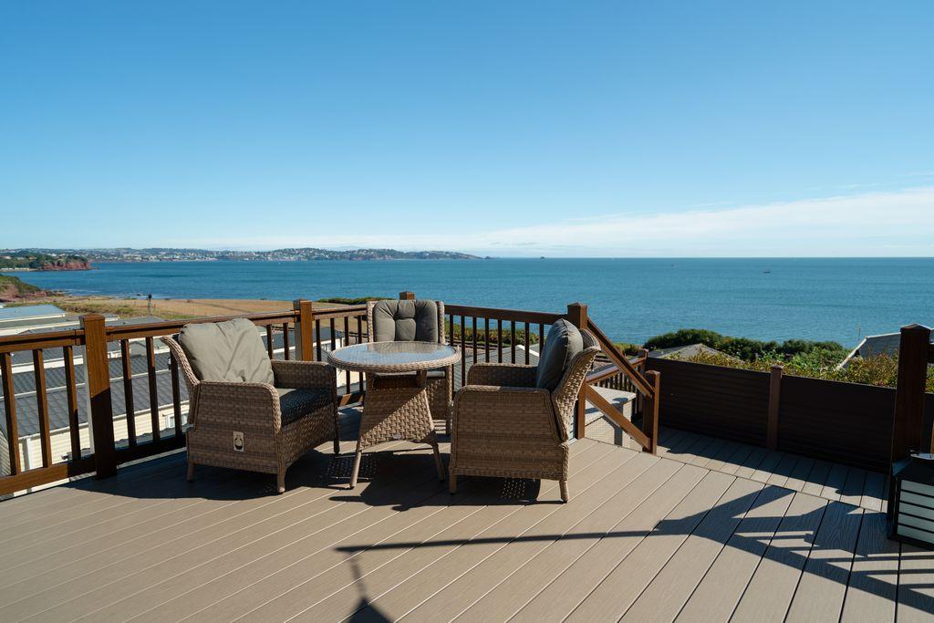 2022 Devon Waterside Lodge Decking Sea Views Park