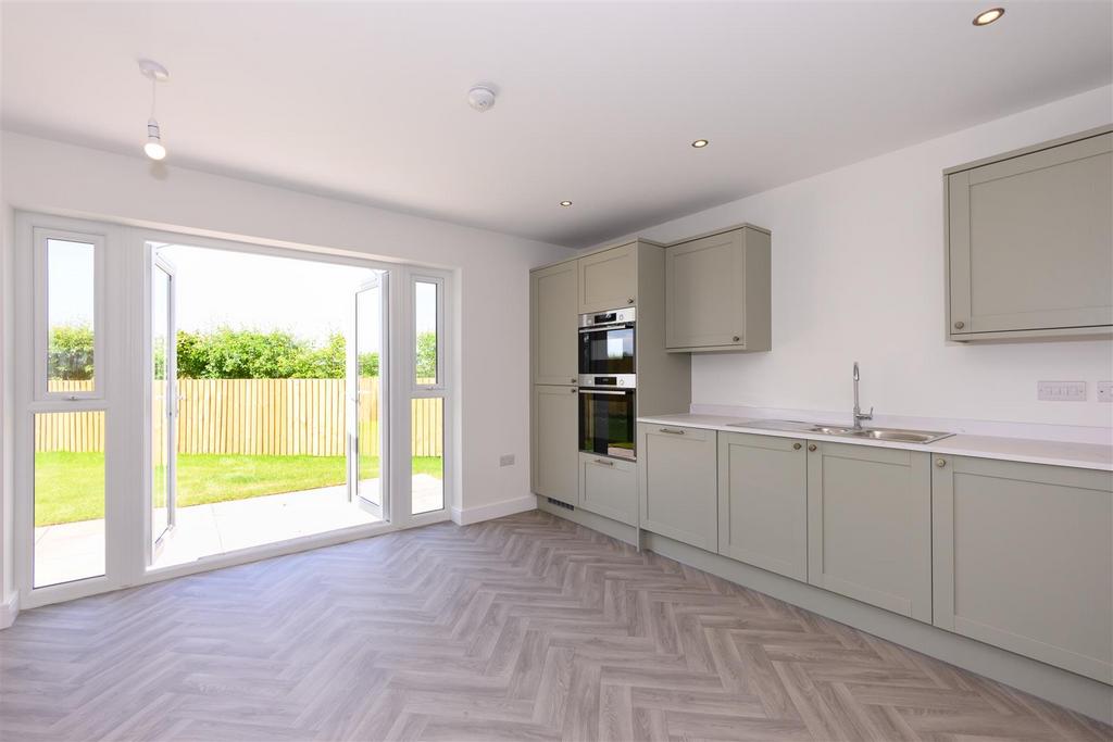 Open plan living kitchen