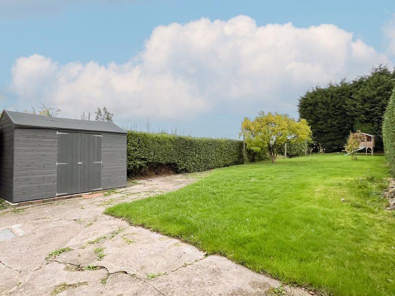 Rear garden