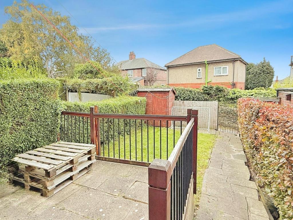 Rear garden