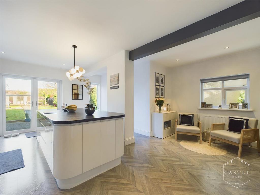 Open plan dining kitchen
