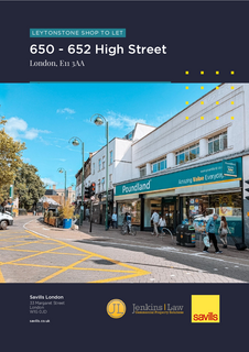 Retail property (high street) to rent, 650-652 High Road Leytonstone London E11 3AA
