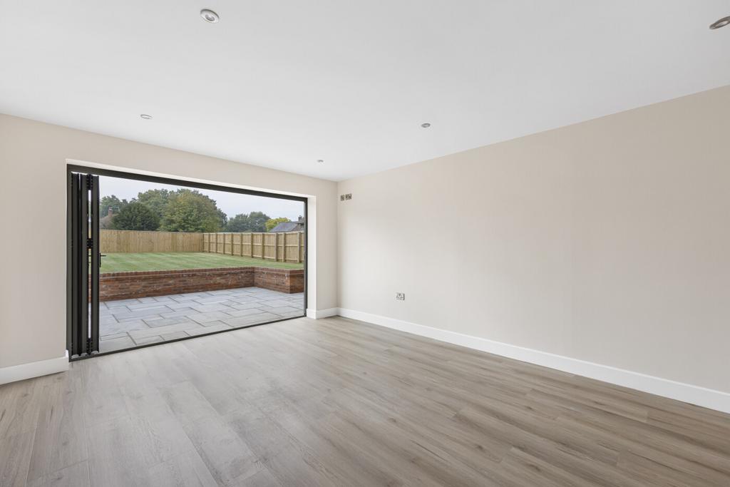 Dining/family space on garden