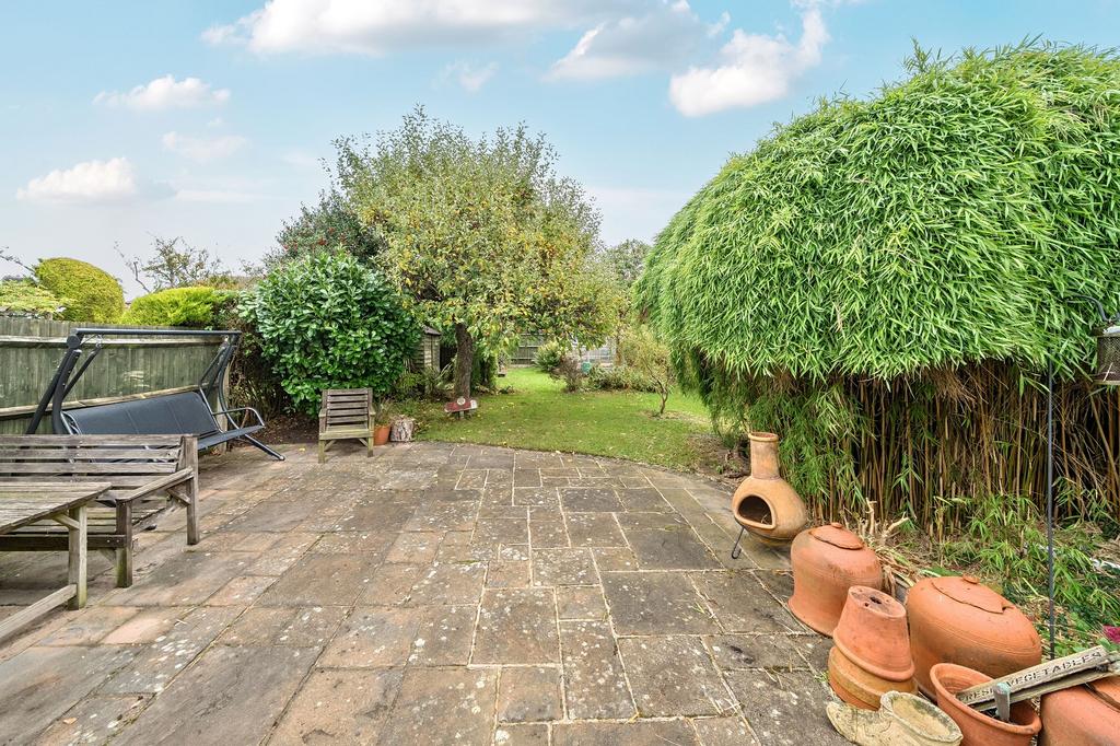 Patio view, garden