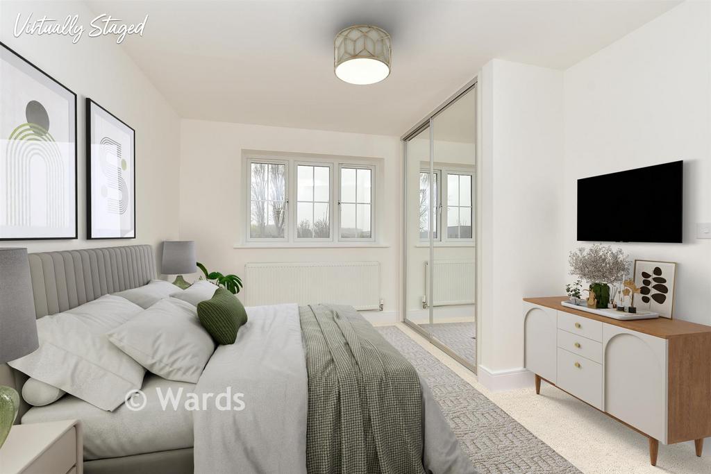 Staged Bed 1