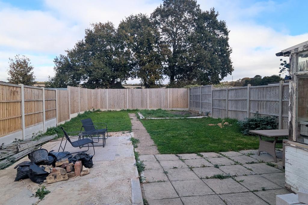 Rear garden