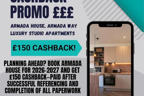 Studio to rent, 170 Armada Way, Plymouth PL1