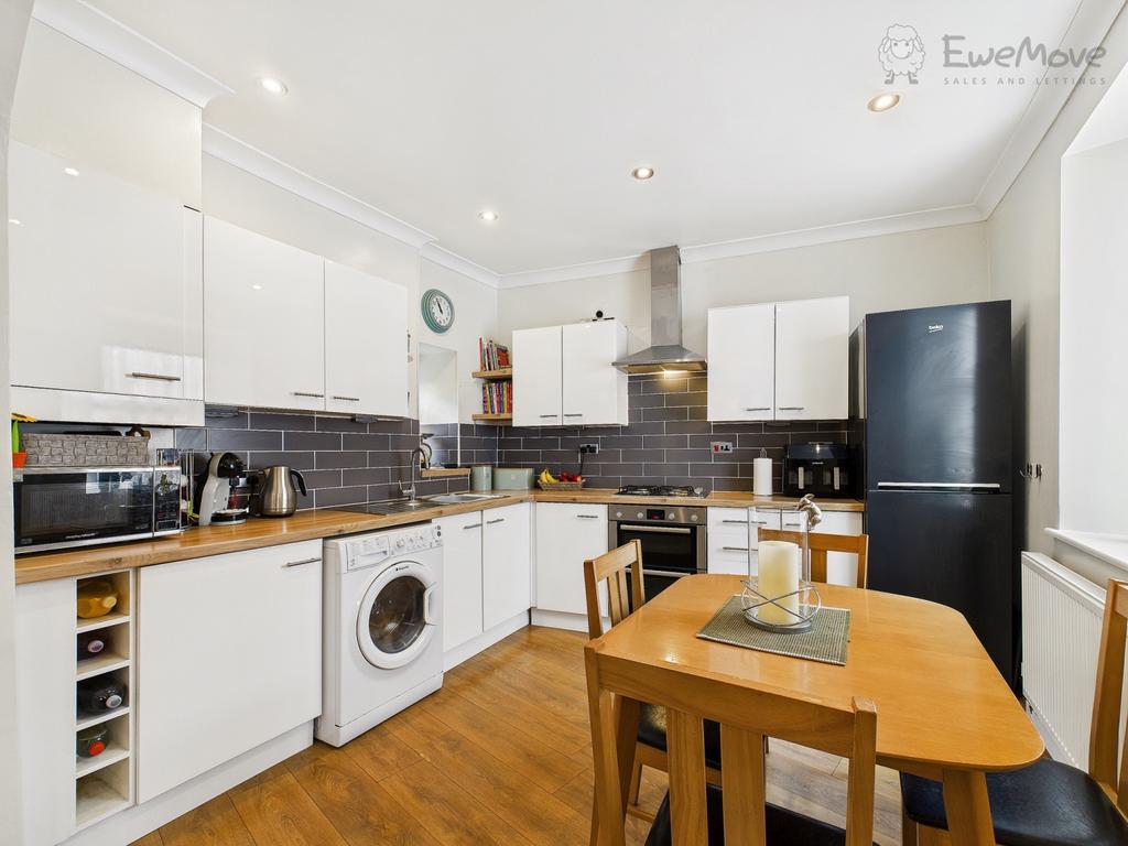 Kitchen and dining area