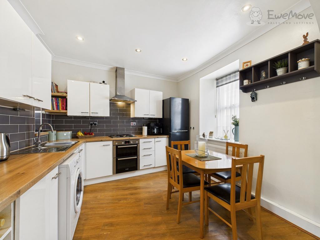 Kitchen and dining area