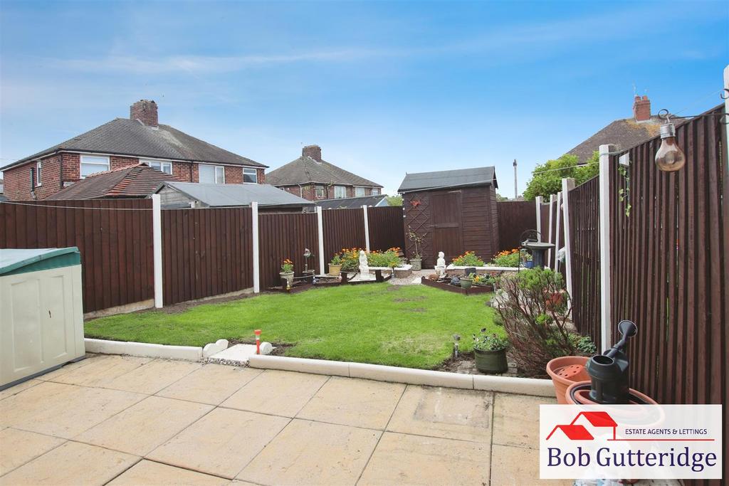 Enclosed rear garden