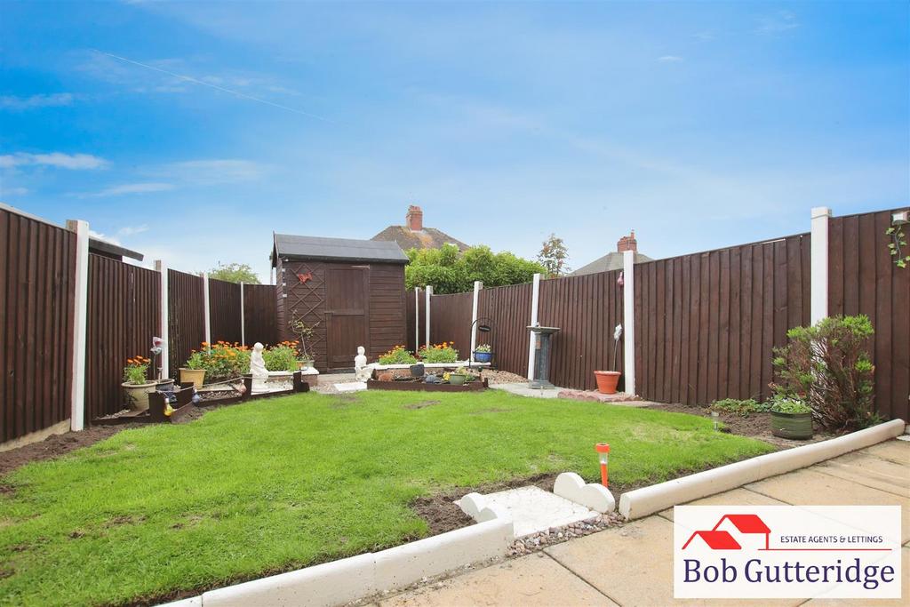 Enclosed rear garden