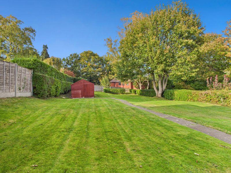 Rear garden from...