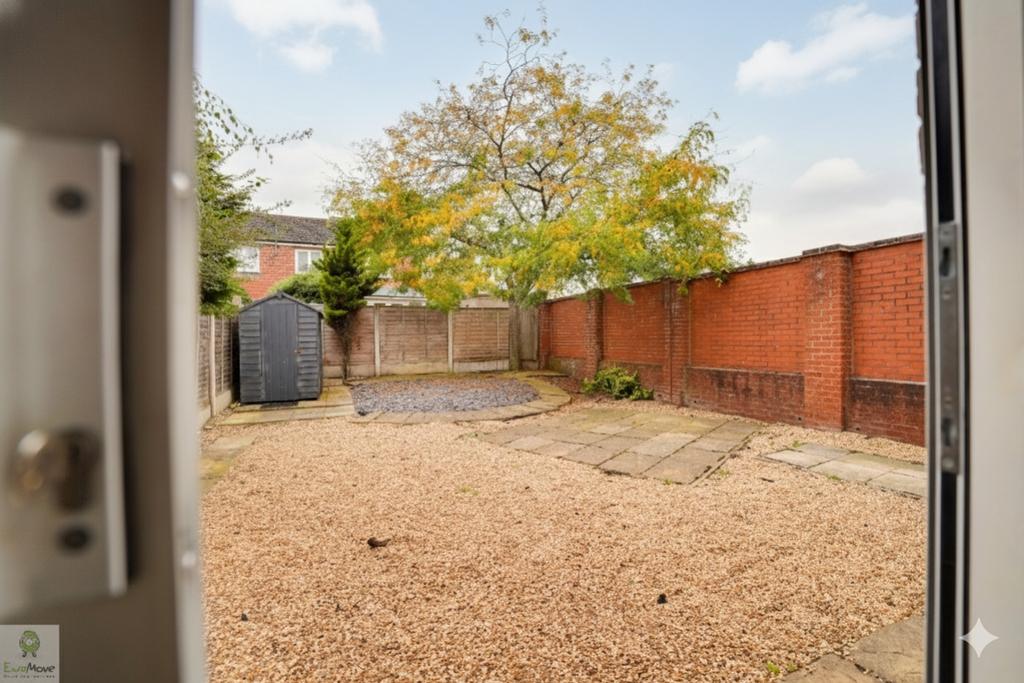 Rear garden