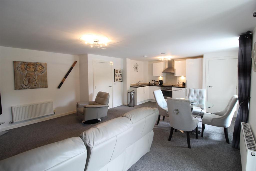Open Plan living/kitchen area