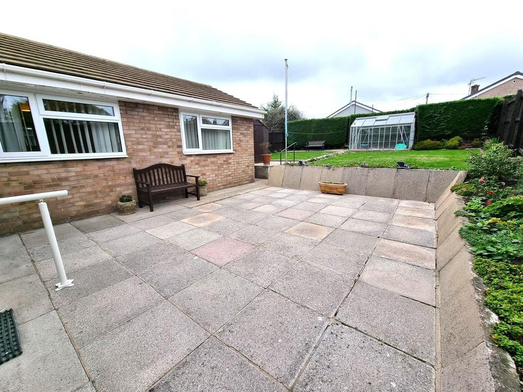 Rear garden