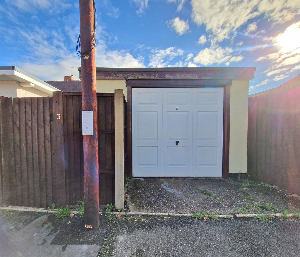 Garage to rear of Property