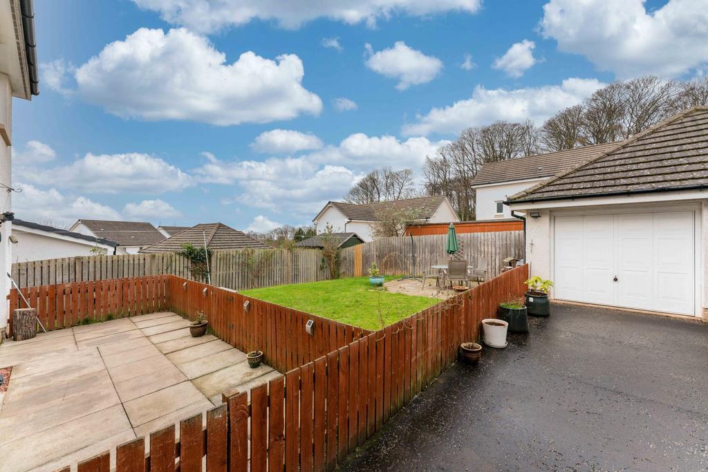 Back Garden &amp; Garage