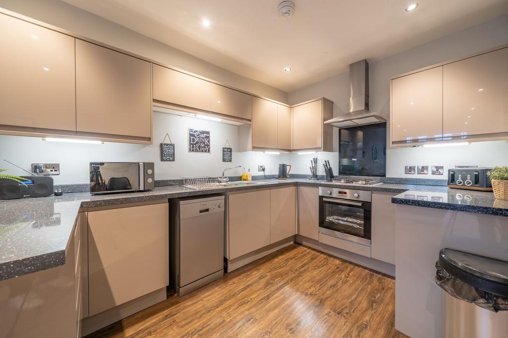 Open plan living area