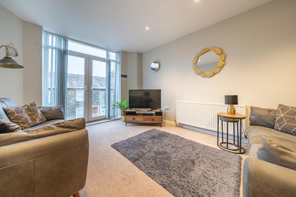 Open plan living area