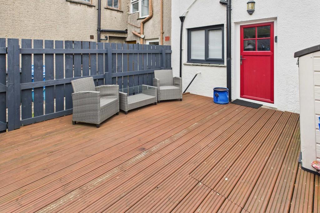 Decked Rear Yard