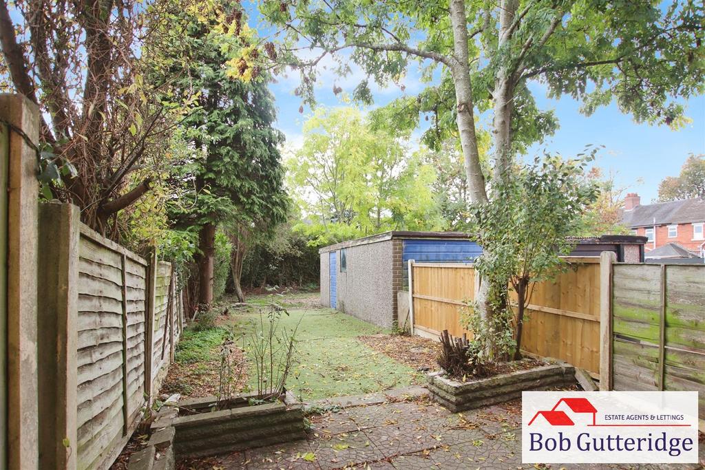 Rear garden