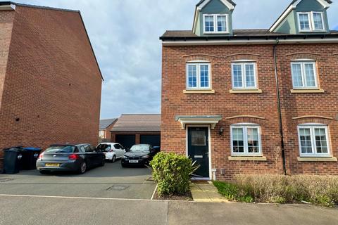 3 bedroom end of terrace house to rent, Trussell Way, Cawston, Rugby, Warwickshire, CV22
