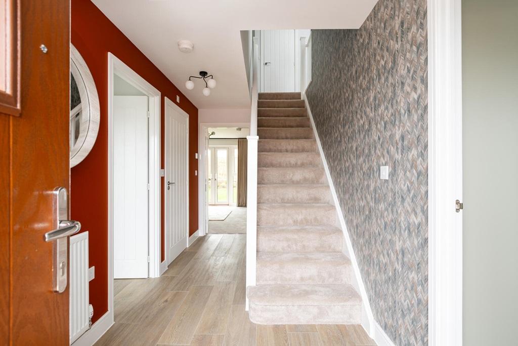 The Marford has a bright and spacious hallway...